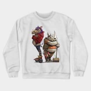 TMNT Bebop and Rocksteady Crewneck Sweatshirt